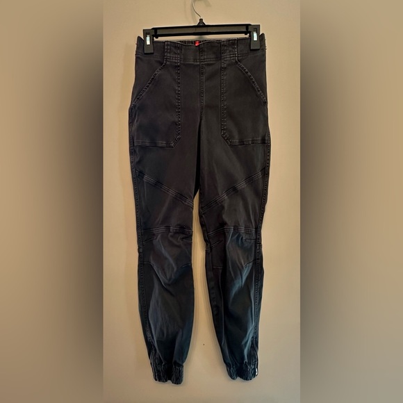 SPANX Charcoal Elastic Waist Pants Small - Picture 1 of 5